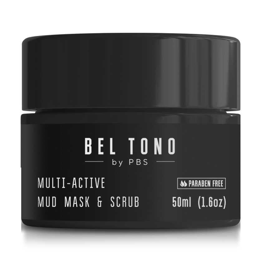 Уцінка! Мультиактивна грязьова маска-скраб для обличчя Bel Tono Multi-Active Mud Masque &amp; Scrub, 50 мл