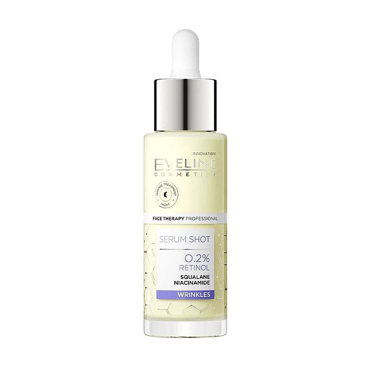 Уцінка! Омолоджувальна сироватка для обличчя Eveline Cosmetics Face Therapy Professional Serum Shot 0.2% Retinol, 30 мл